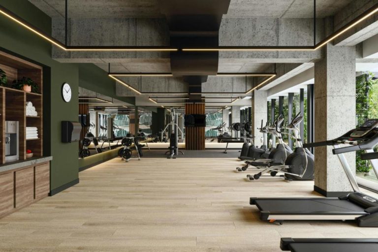 Gimnasio equipado con cintas y elípticas en Residence Inn by Marriott San Jose Alajuela el Coyol