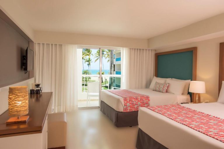 Habitación doble con vista al mar y balcón en Emotions by Hodelpa Puerto Plata, República Dominicana