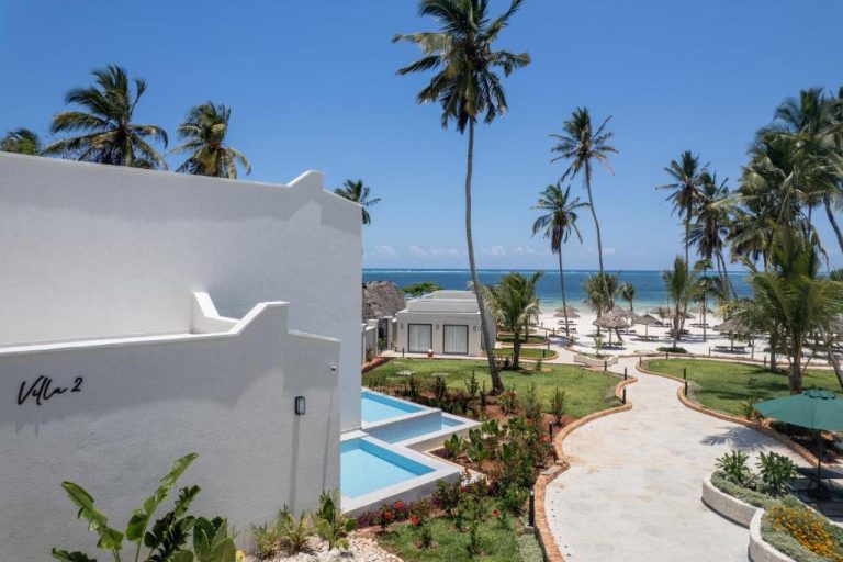 Villa 2 con piscina privada y vistas al mar en Tembo Kiwengwa Resort, Zanzíbar