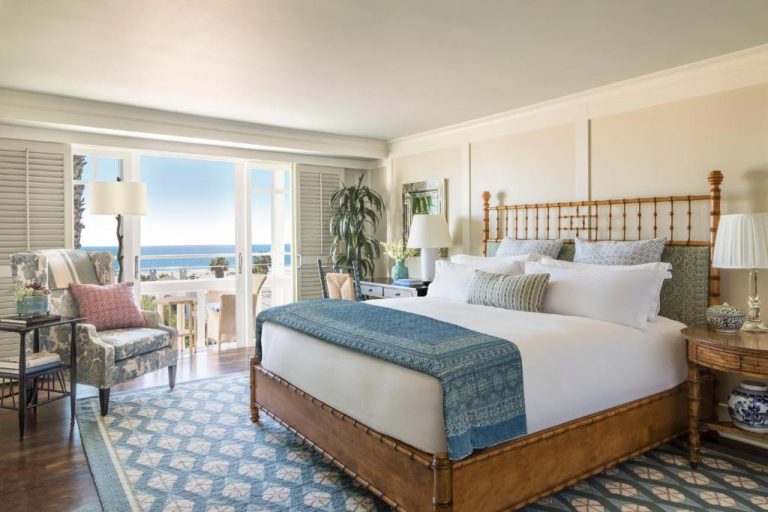 Habitación de lujo con cama king y vistas al mar en Shutters On The Beach, Santa Mónica